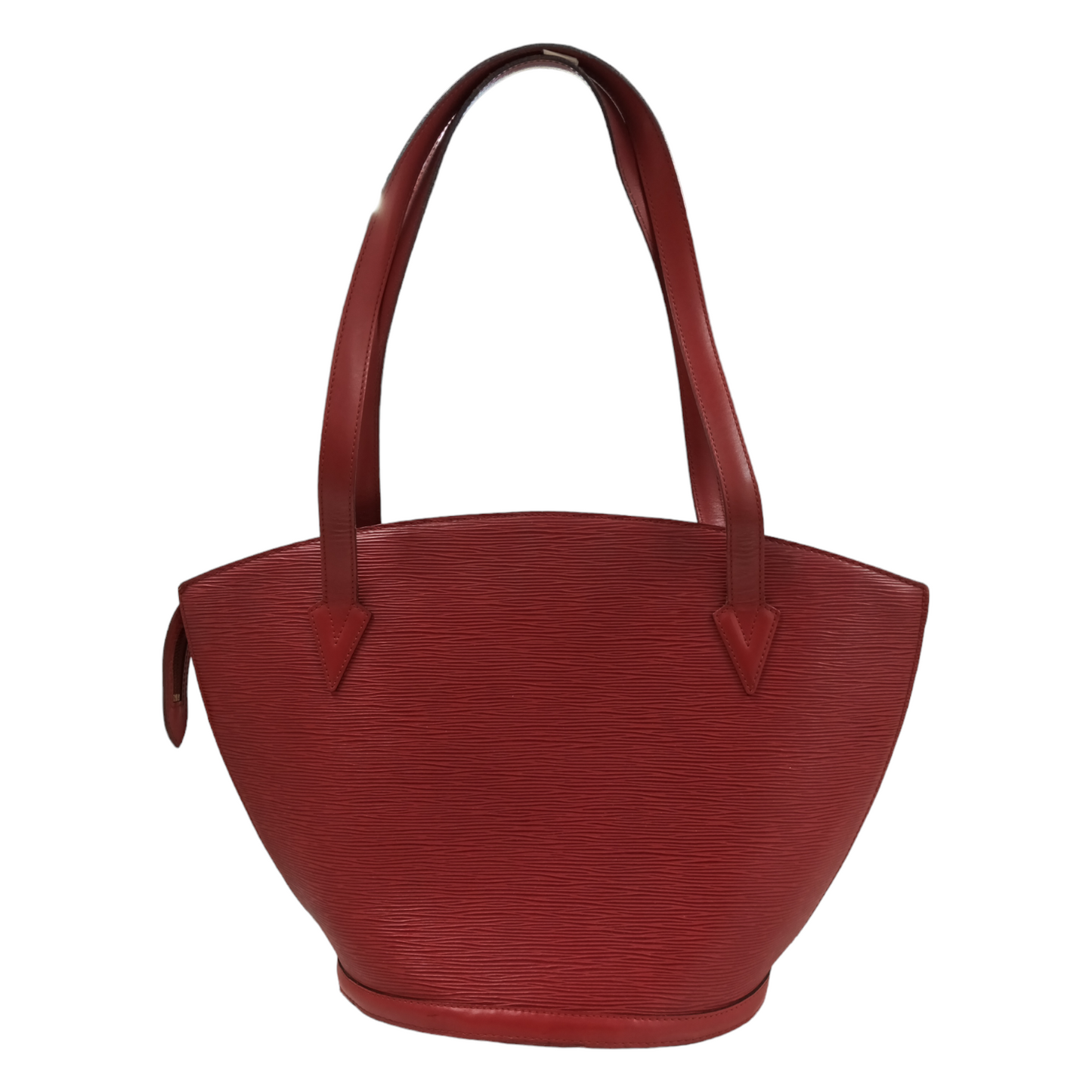 LOUIS VUITTON Tote Bag Epi M52667 Red Rank BC