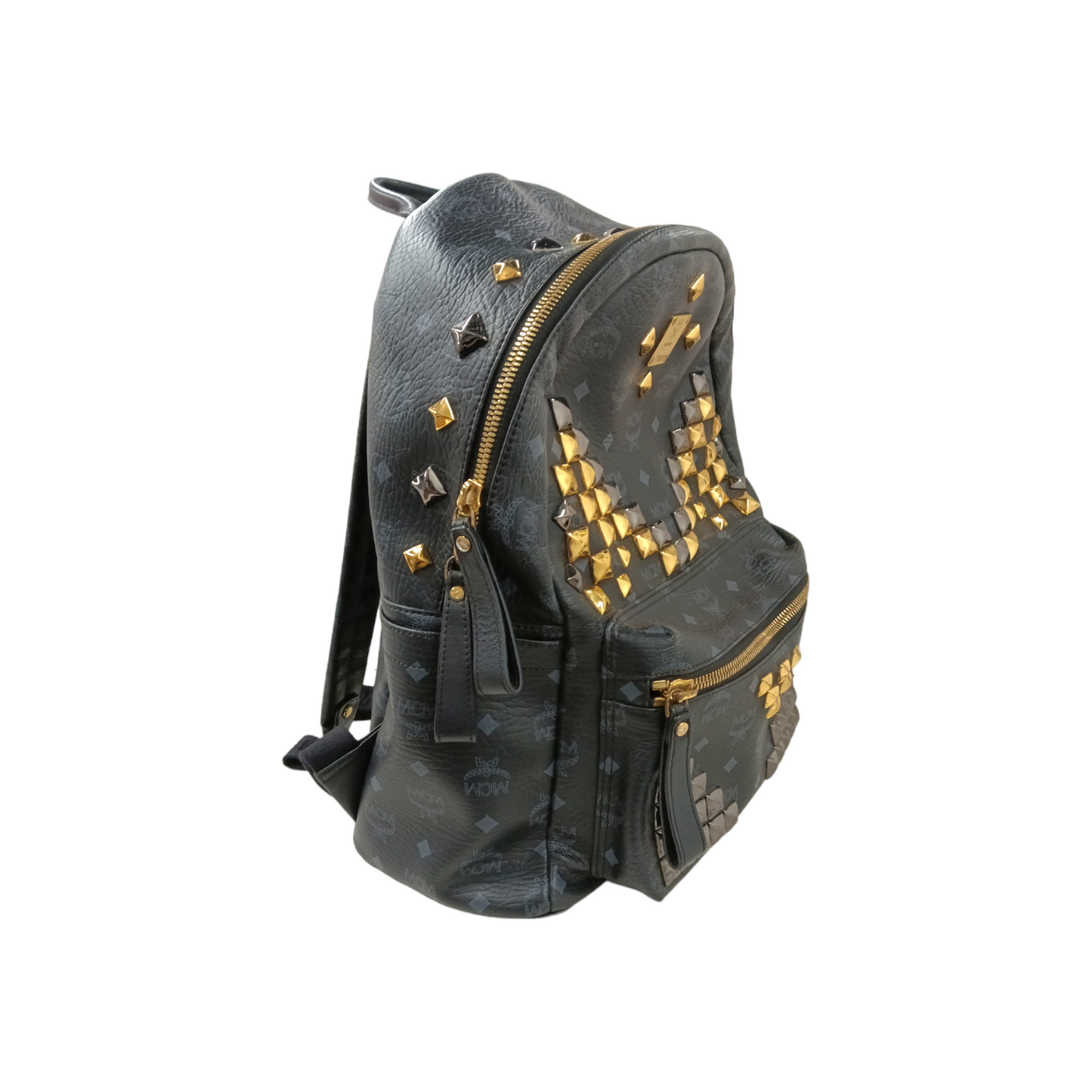 MCM Rucksack F7059 Black Tag Damage Rank B