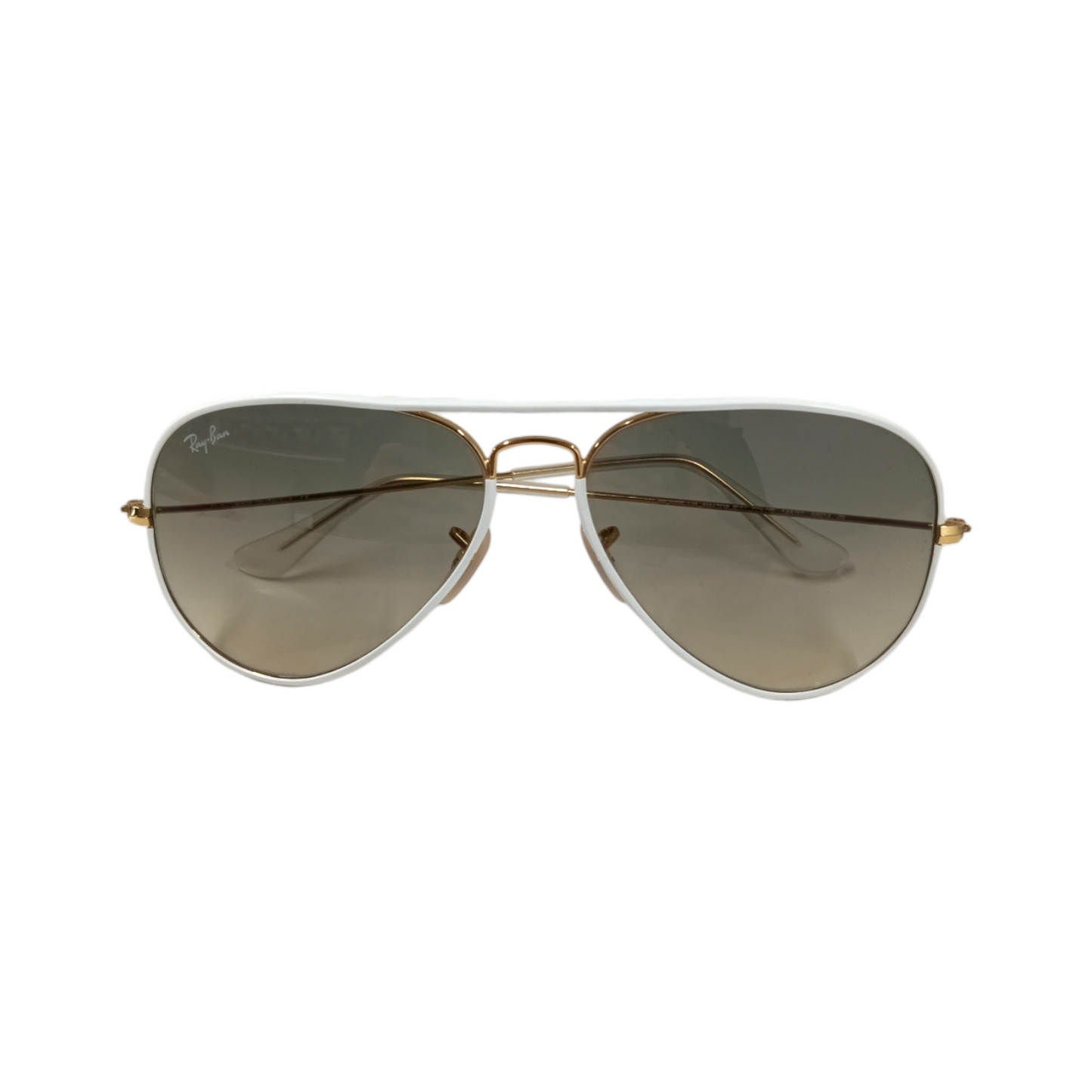 RAY-BAN Sunglasses RB-3025 JM White/Gold Rank B