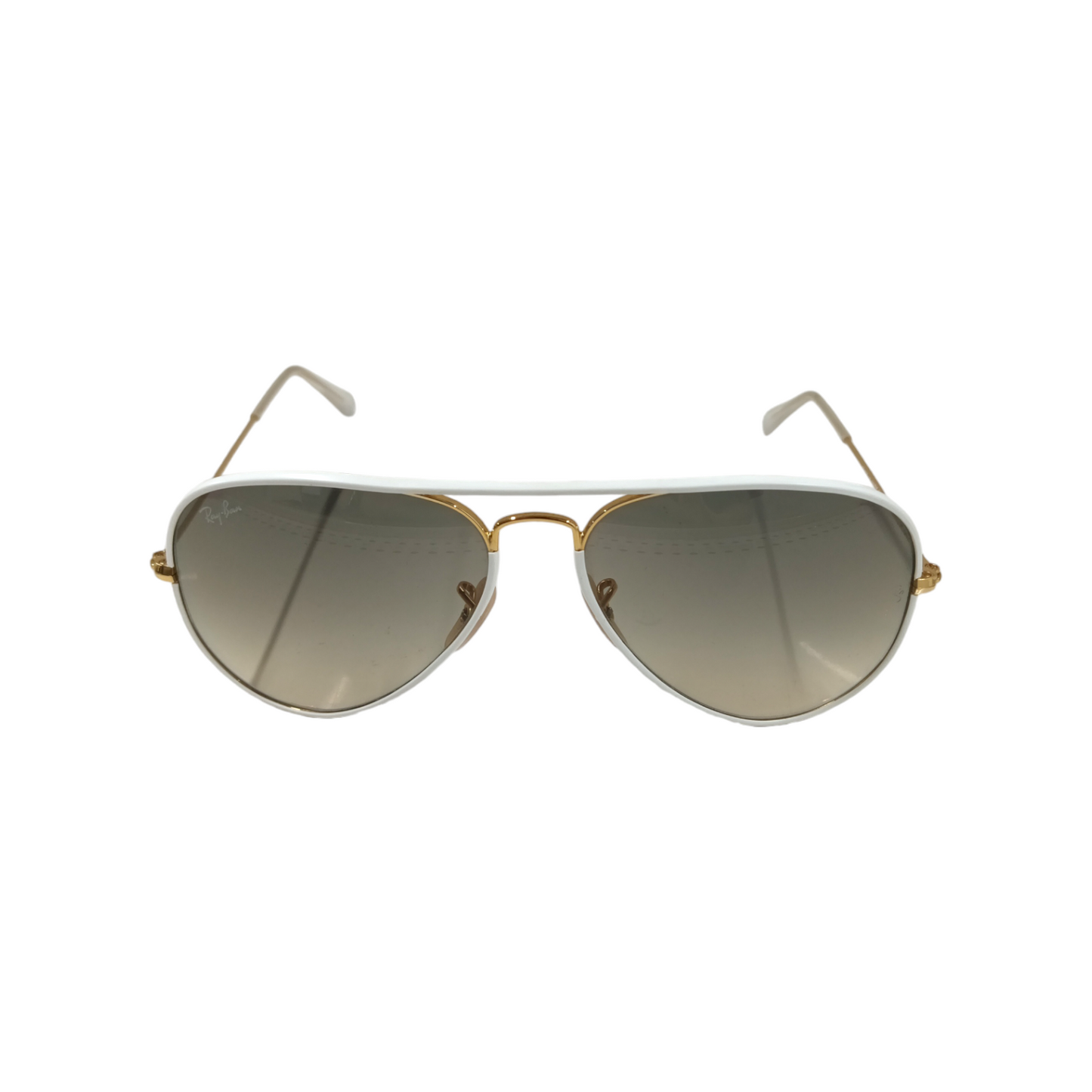 RAY-BAN Sunglasses RB-3025 JM White/Gold Rank B