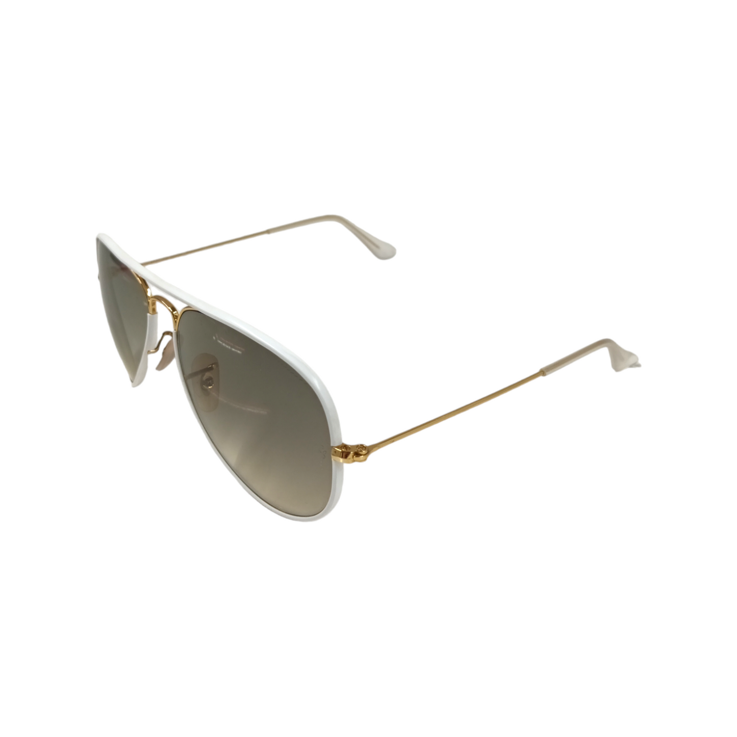 RAY-BAN Sunglasses RB-3025 JM White/Gold Rank B