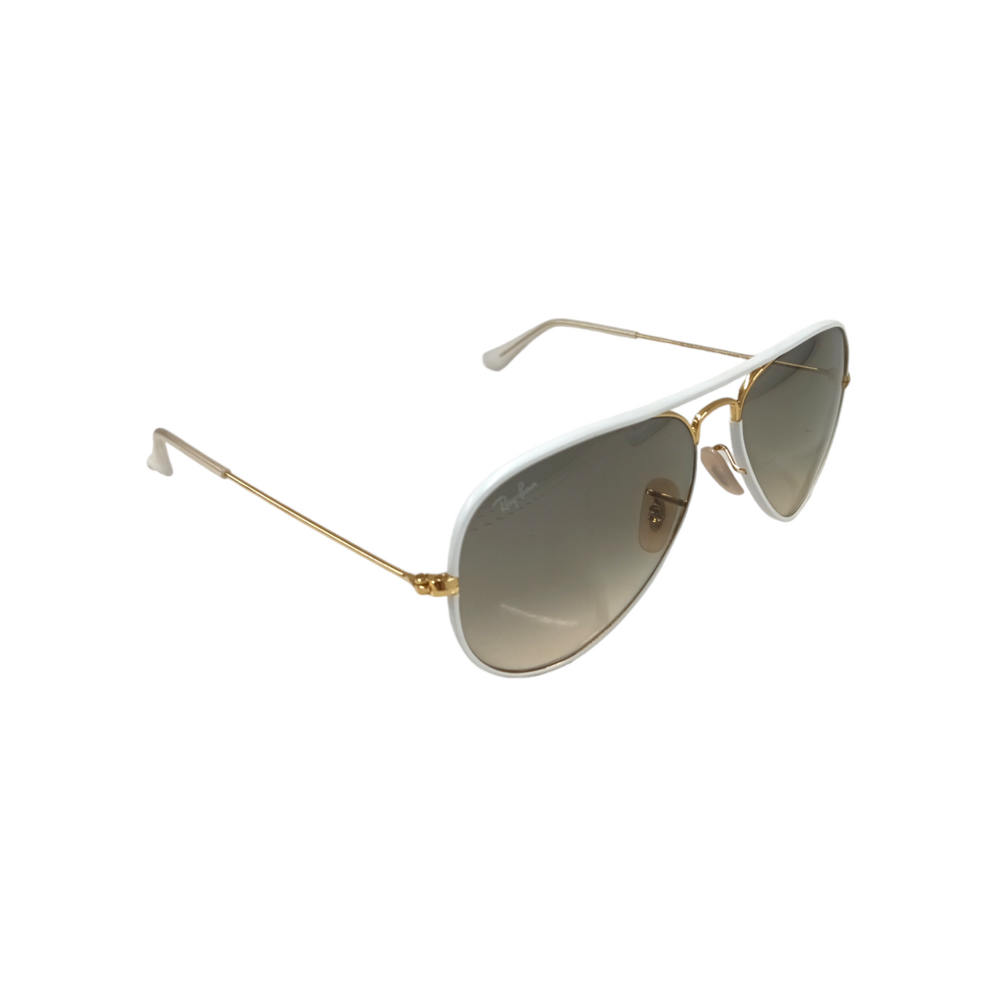 RAY-BAN Sunglasses RB-3025 JM White/Gold Rank B