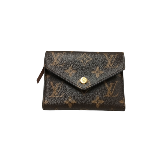 LOUIS VUITTON Wallet Monogram M62472 Brown NZ4149 Rank A