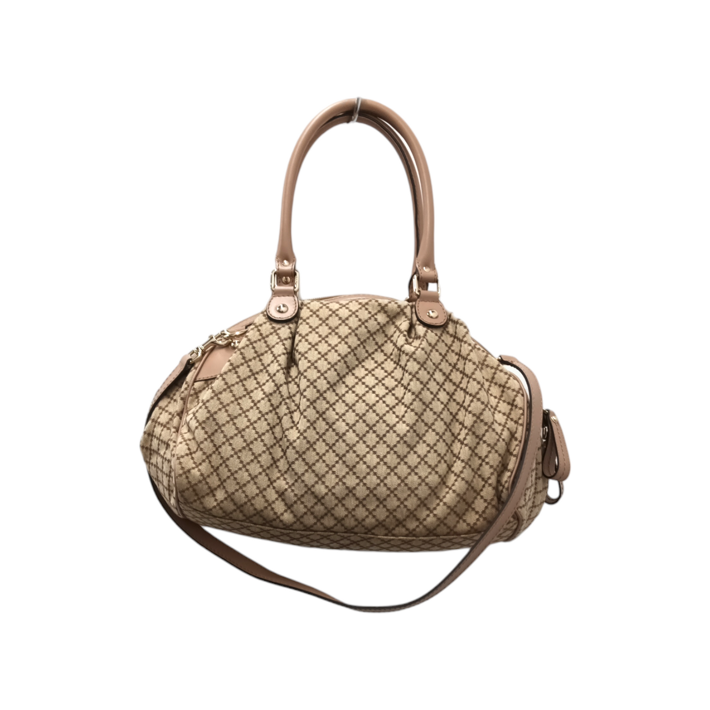 GUCCI 2WAY Bag 223974 Beige Stain 498879 Rank B