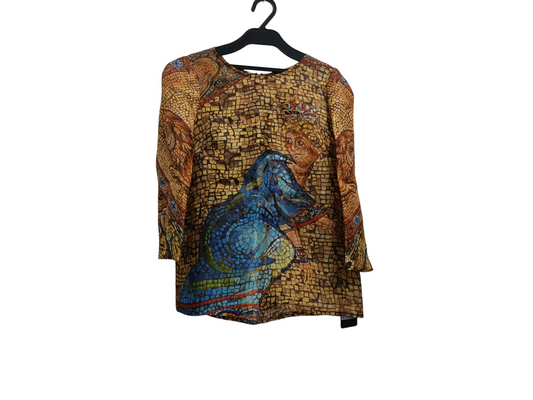 DOLCE & GABBANA SlLK SHIRT SIZE 38
