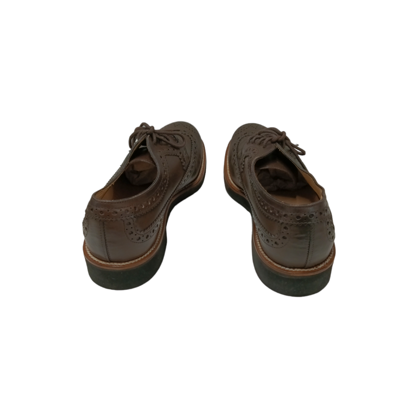 TOD'S Leather Shoes Size 5 (38) Lady Brown Rank B