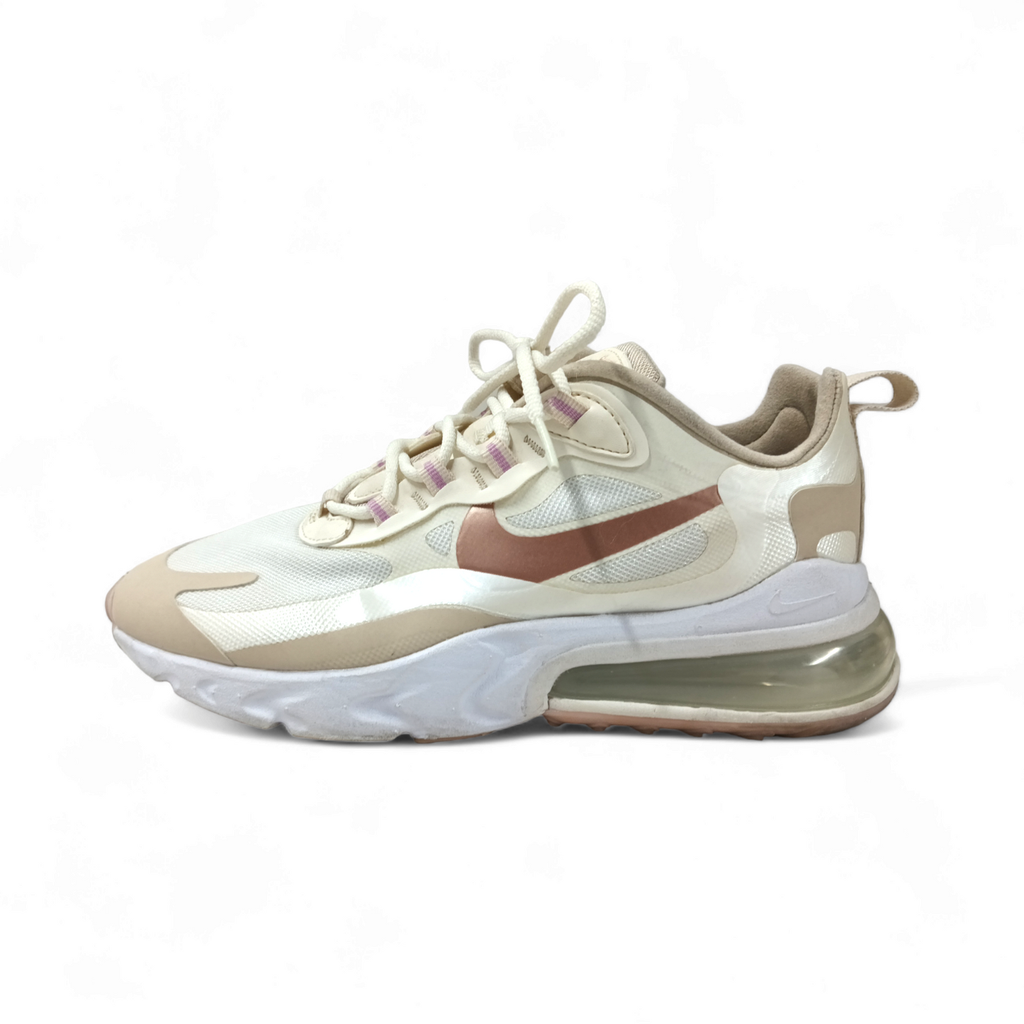 NIKE Sneaker Size 6.5W CU9333-100 Lady's Beige Stain Rank B