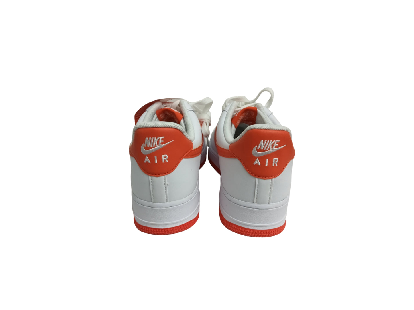 NIKE SNEAKER SIZE 44 MENS WHITE/ORANGE DC1911-101