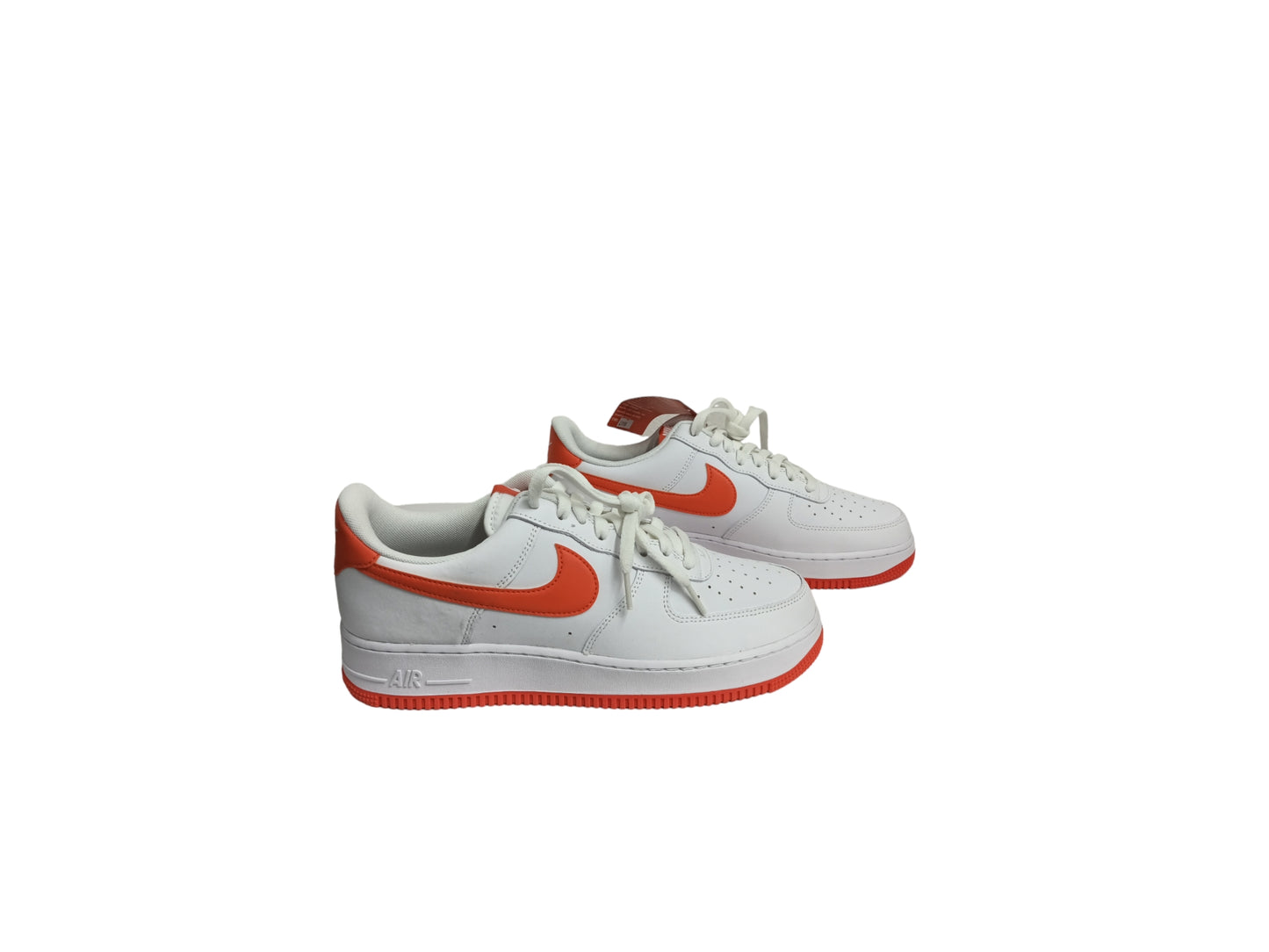 NIKE SNEAKER SIZE 44 MENS WHITE/ORANGE DC1911-101