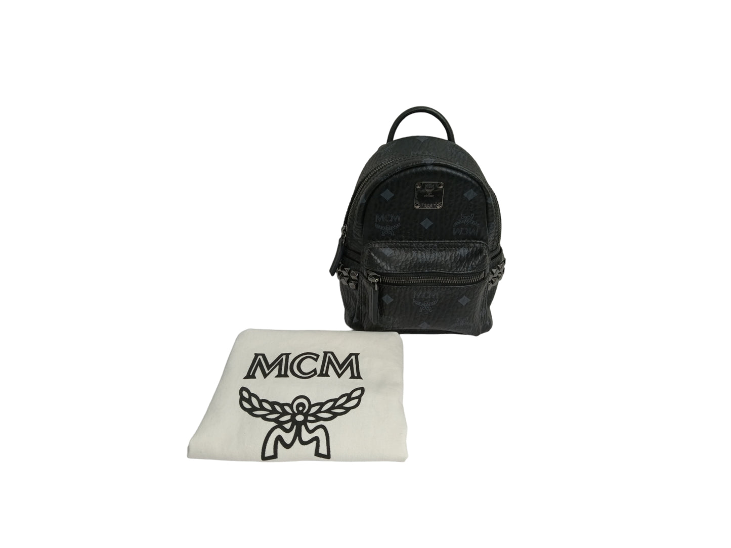 MCM RUCKSACK VISETOS BLACK RANK B MMK6SVE92BK