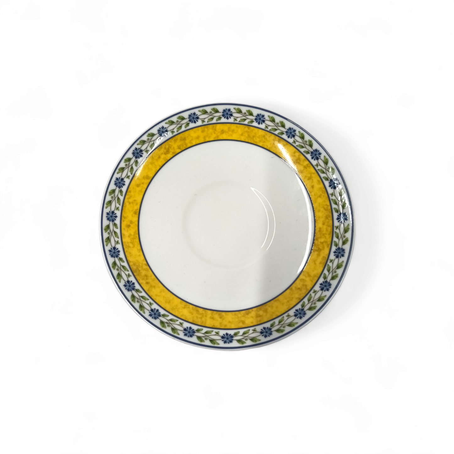 WEDGWOOD Cup&Saucer  Yellow Mistral Rank B