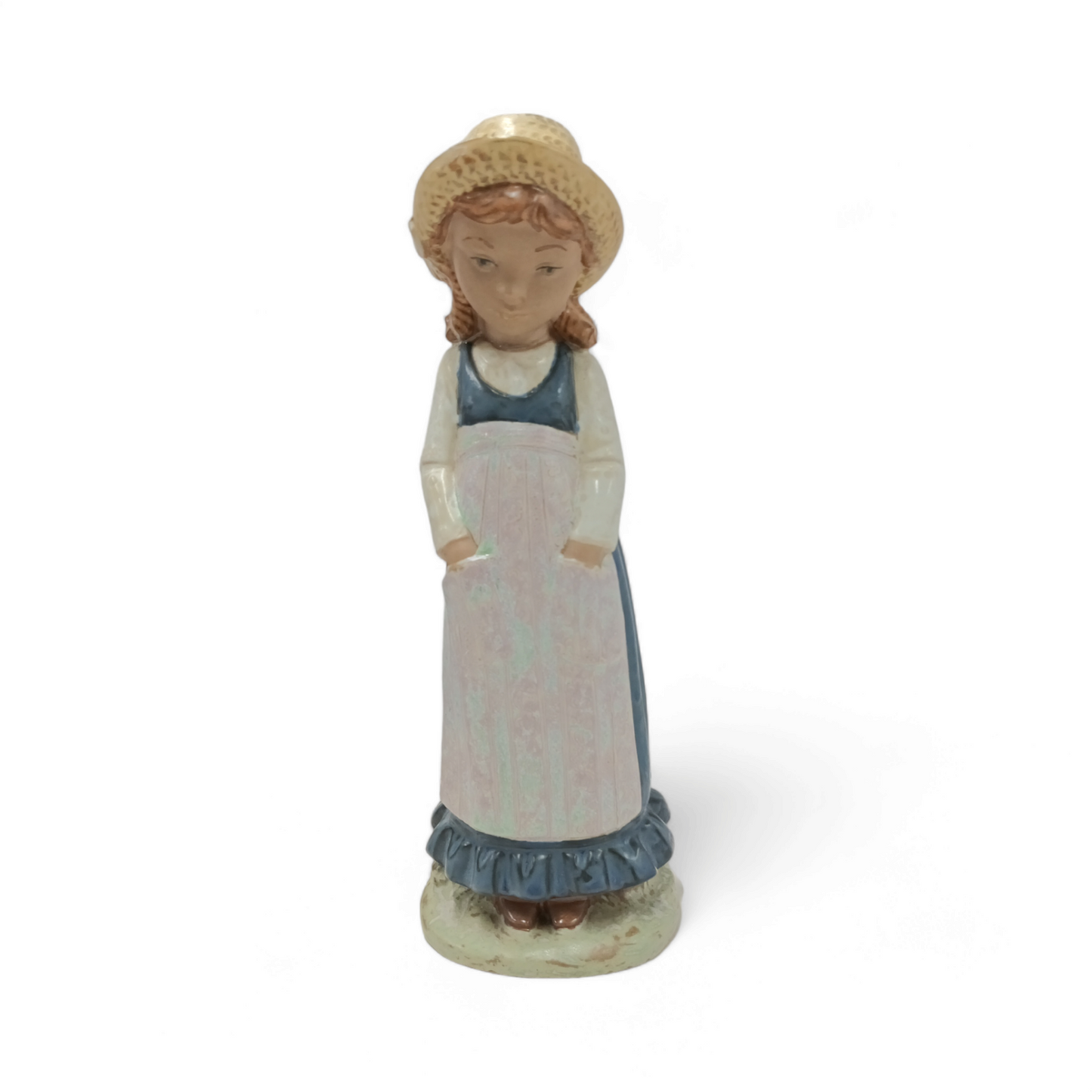 LLADRO Interior Goods Vintage nao porcelain girl with hands