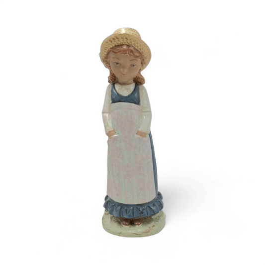 LLADRO Interior Goods Vintage nao porcelain girl with hands