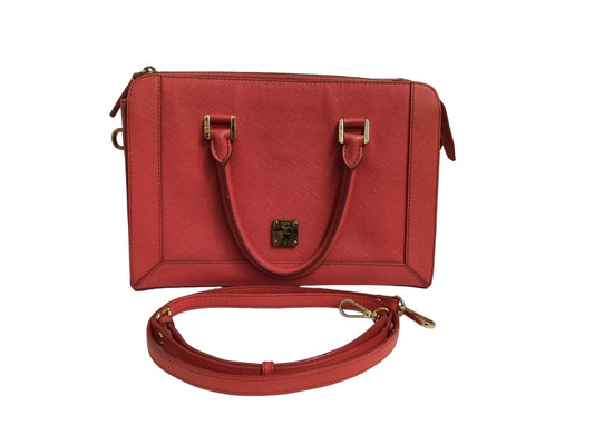 MCM 2WAY BAG RED RANK B MWT3SLNO7RC001