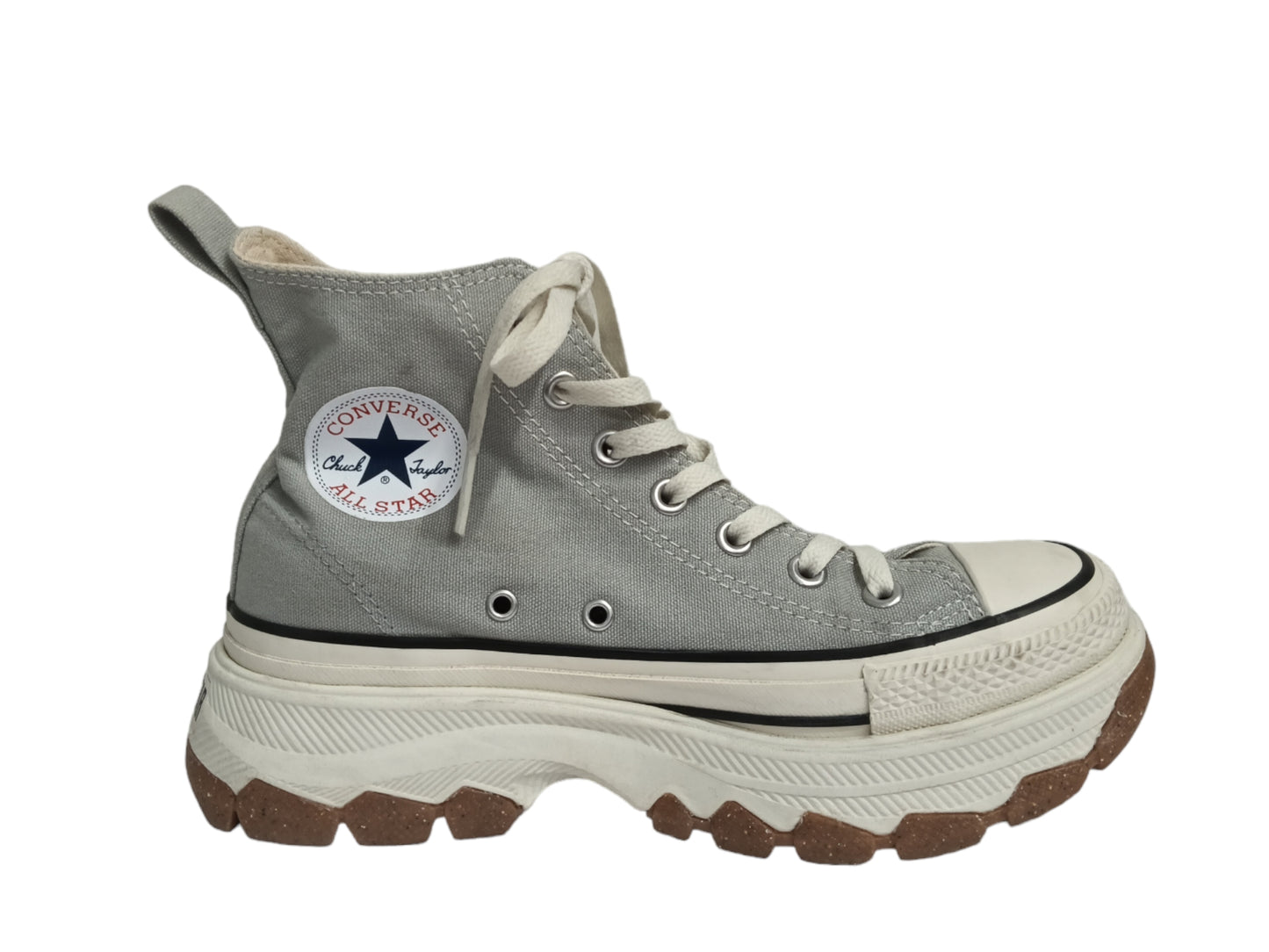 CONVERSE SNEAKER SIZE 5.5 US UNISEX GRAY RANK B 1SD412