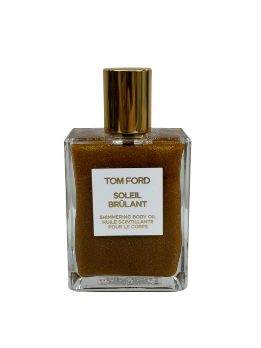 BODY OIL TOM FORD 100ML  USED SOLEIL BRULANT 99%