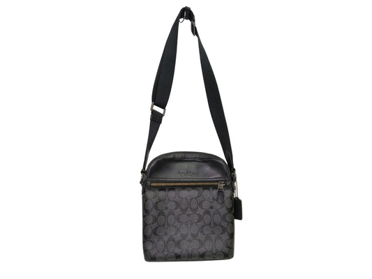 COACH SHOULDER BAG BLACK RANK B F73336