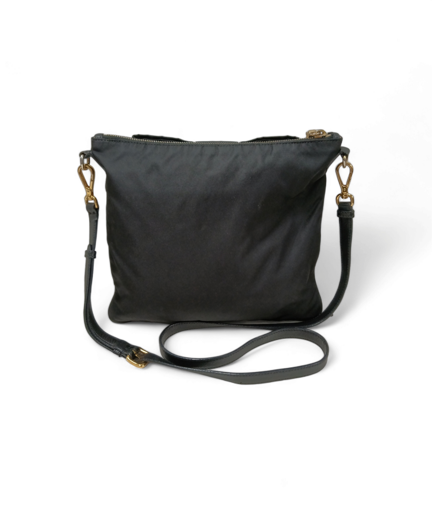 PRADA Shoulder Bag BT0659 BLACK Stain Rank B