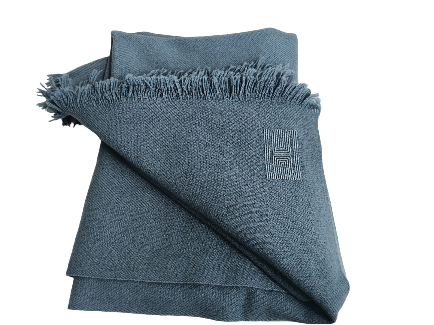 Hermes Stall Sky-blue Cashmere RANK A