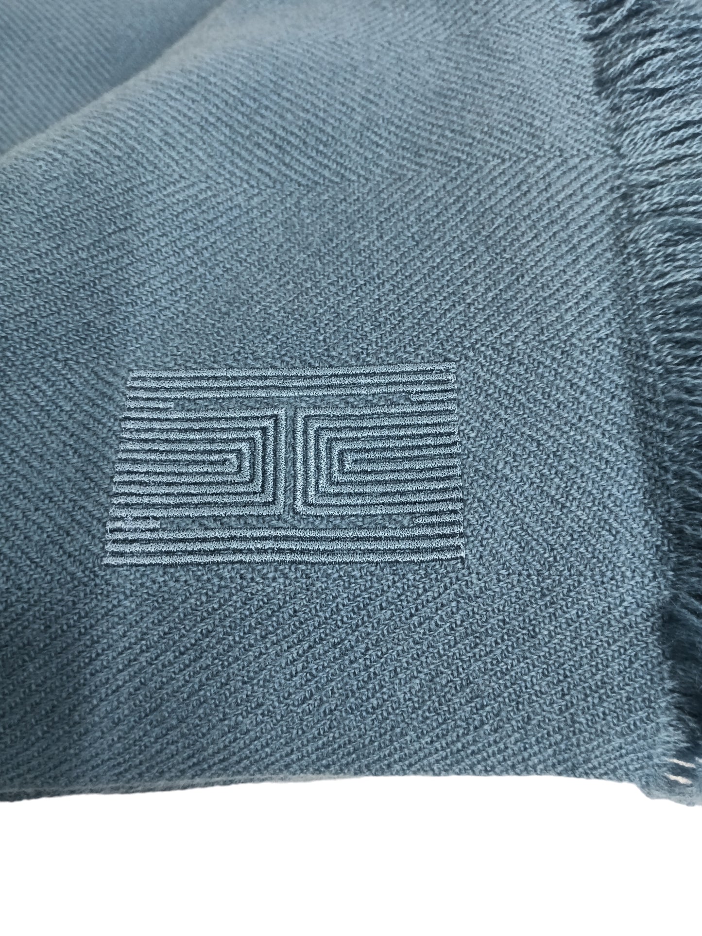 Hermes Stall Sky-blue Cashmere RANK A