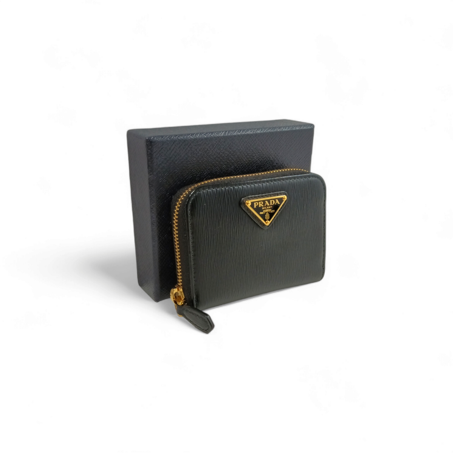 PRADA Wallet 1MM268 Blak Mini Rank A