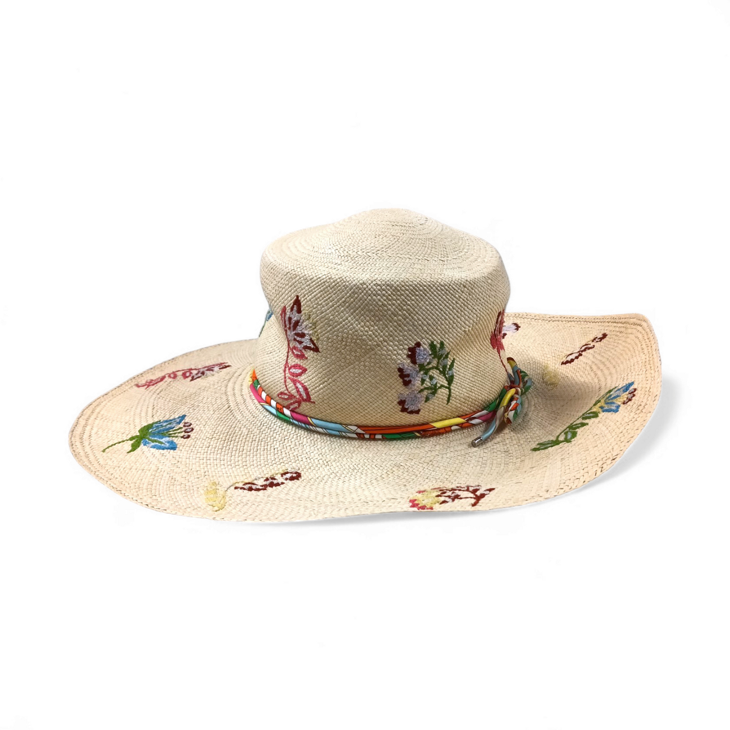 HERMES Hat Beige Rank B