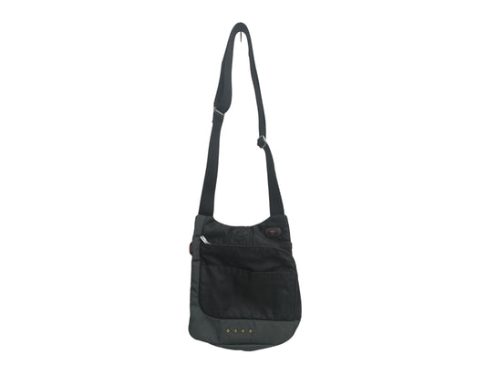 TUMI SHOULDER BAG BLACK RANK B 5132D