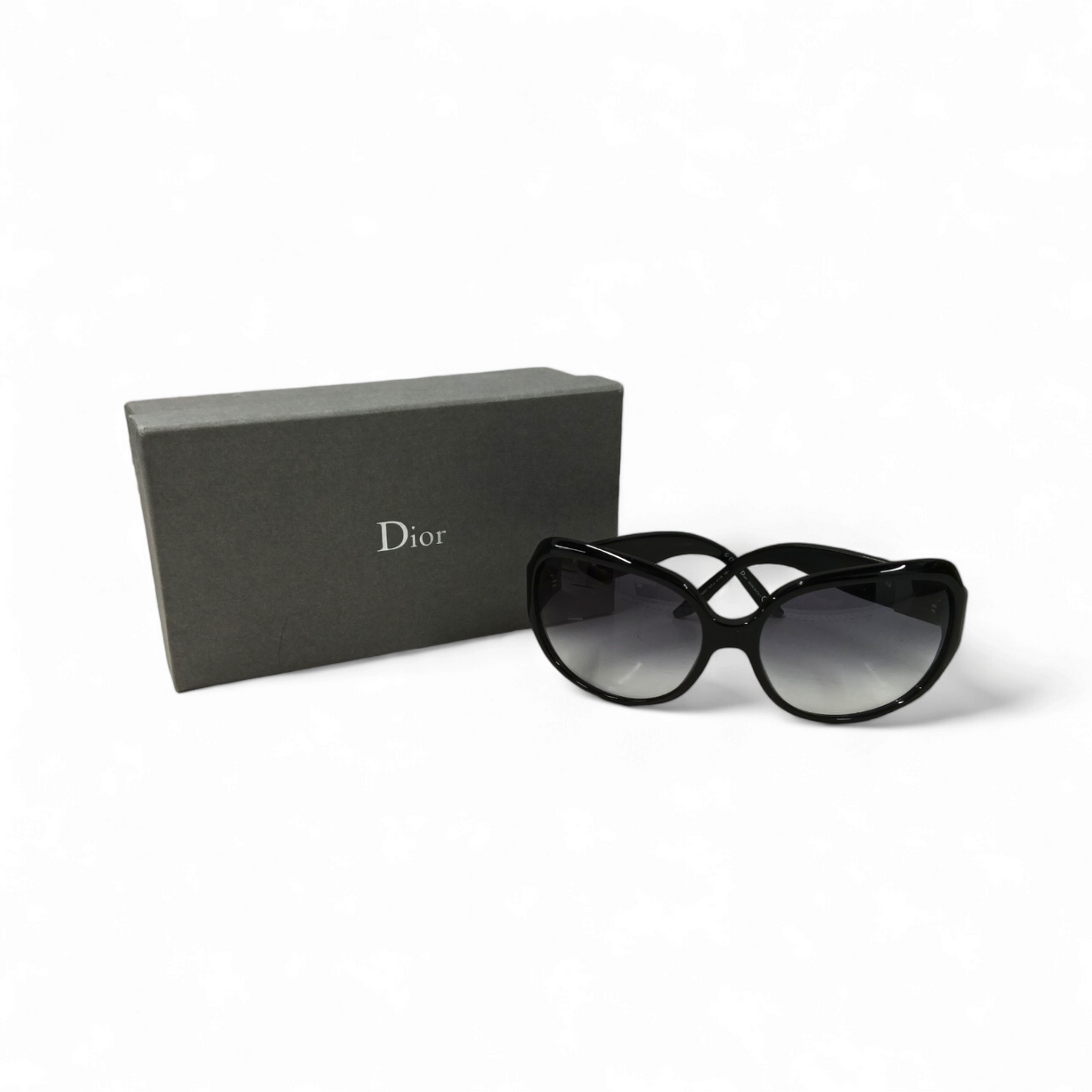 Christian Dior Sunglasses 807 JJ Black CLASSIC 1 **Small Size** Rank B