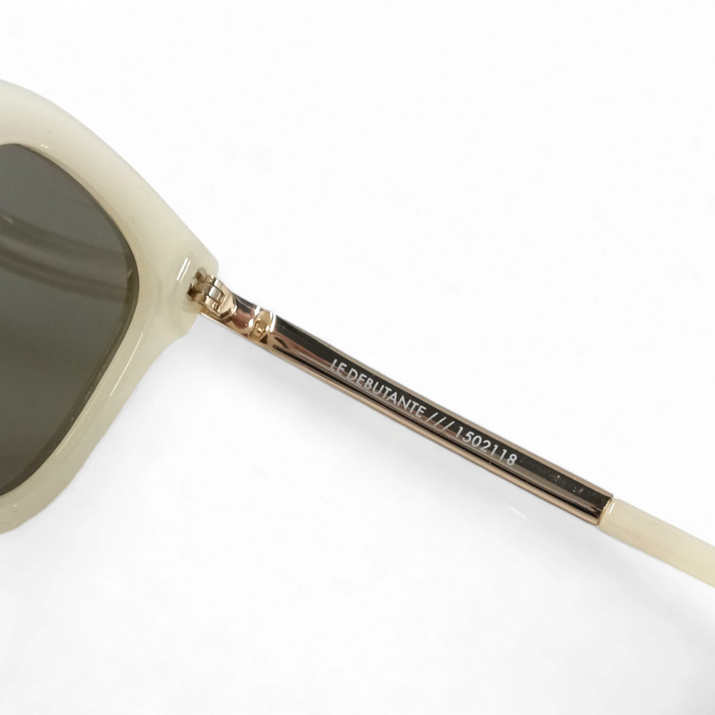 Lespcs Sunglasses 1502118 white Rank B