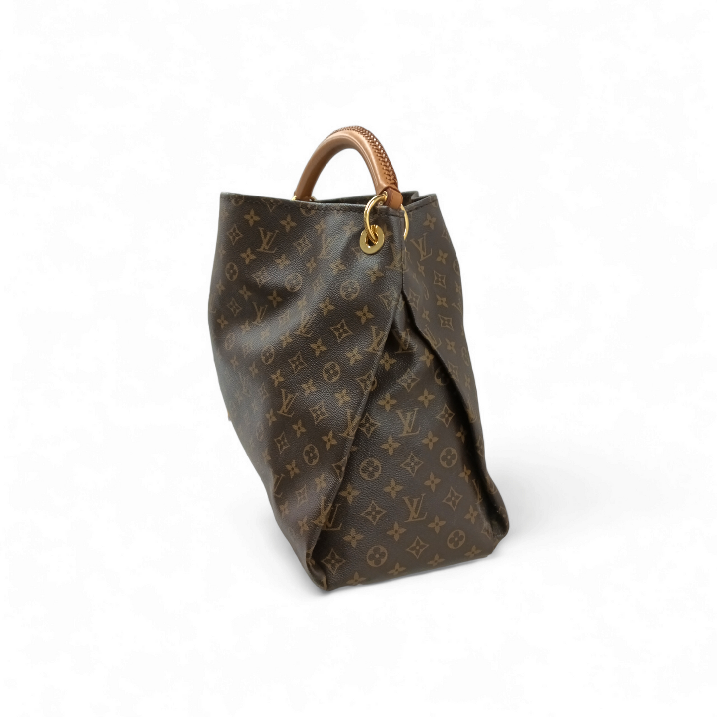 LOUIS VUITTON Tote Bag Astsy monogram MM M40249 Brown AR1120 Rank AB