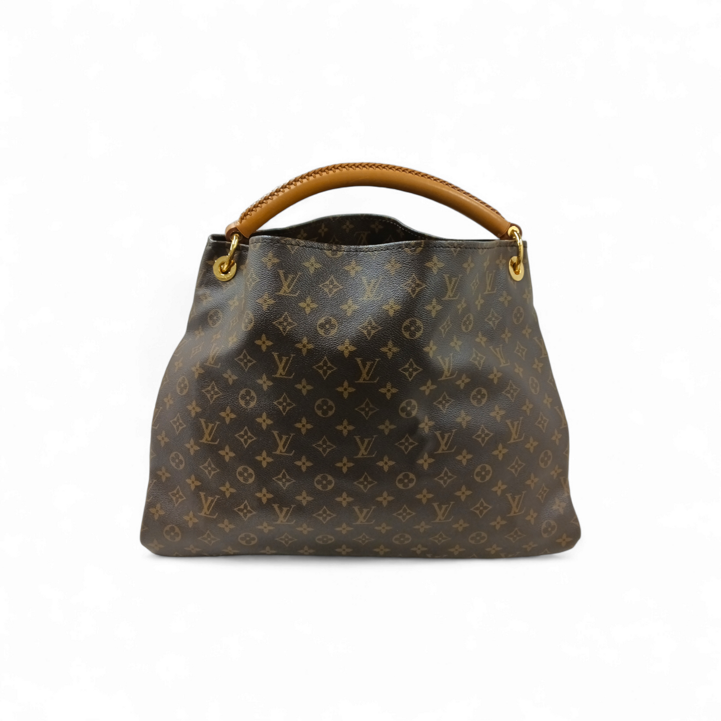 LOUIS VUITTON Tote Bag Astsy monogram MM M40249 Brown AR1120 Rank AB