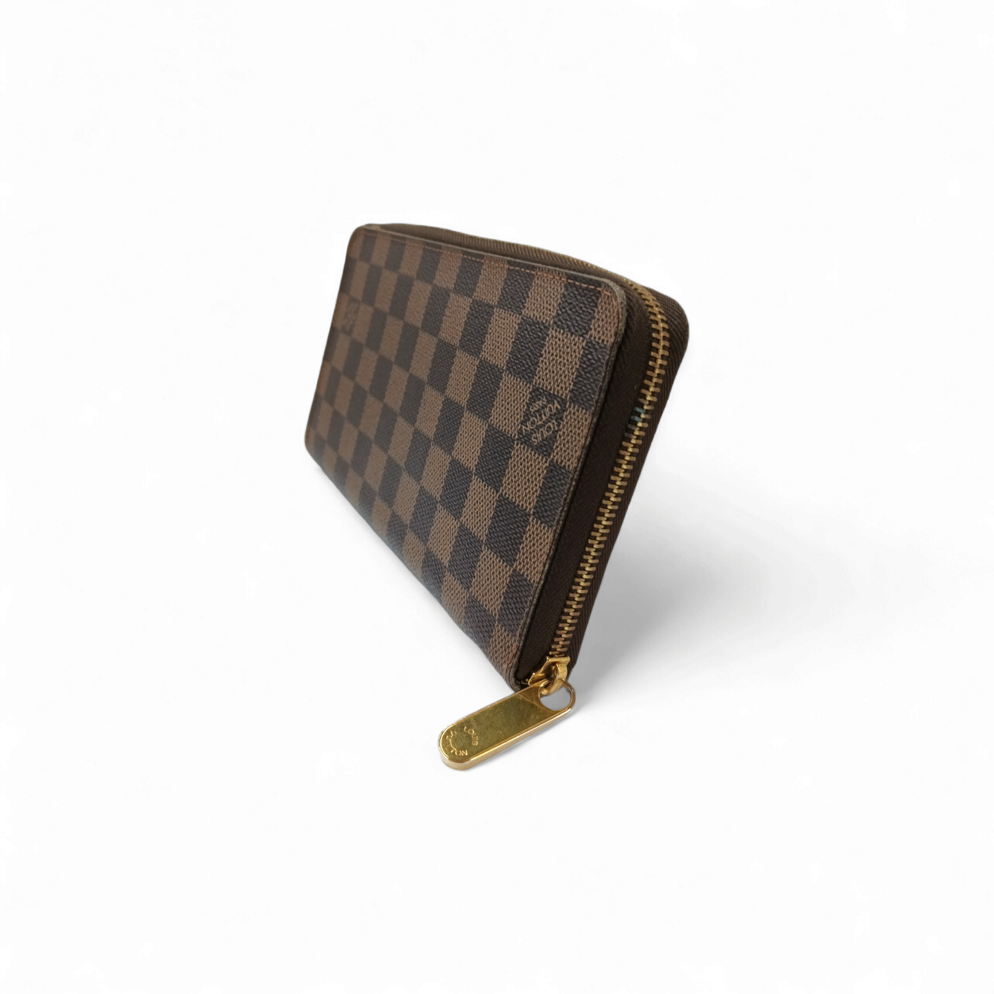 LOUIS VUITTON Long Wallet Damier N60003 Brown CA2039 Rank AB