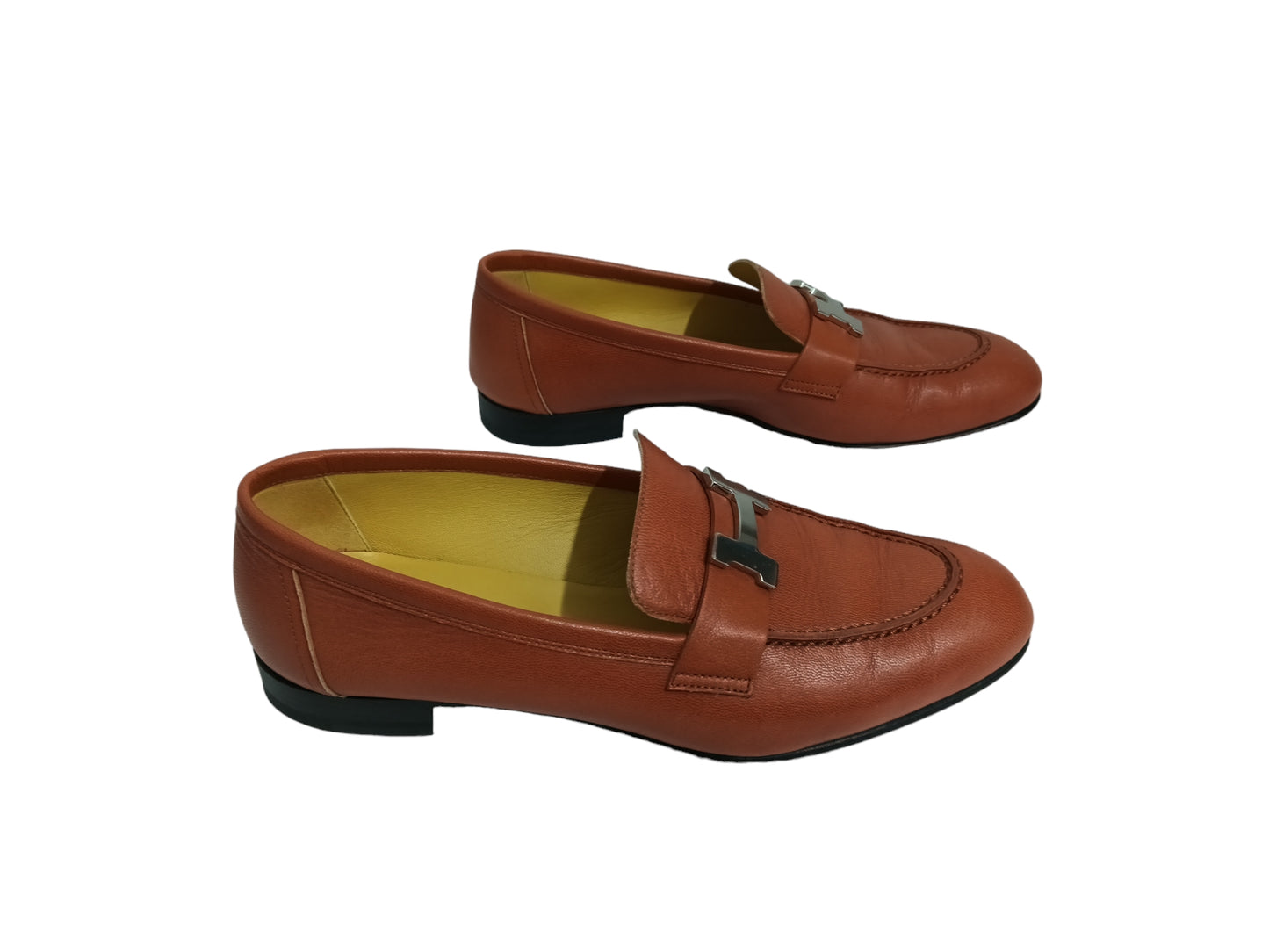 HERMES LOAFERS LADY'S ORANGE 172108Z2007