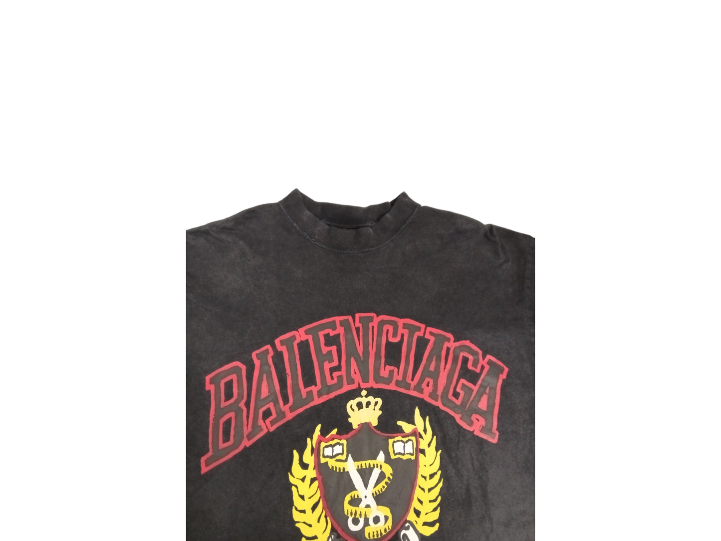 BALENCIAGA TOVKI T-SHIRT SIZE XS MENS BLACK 739784