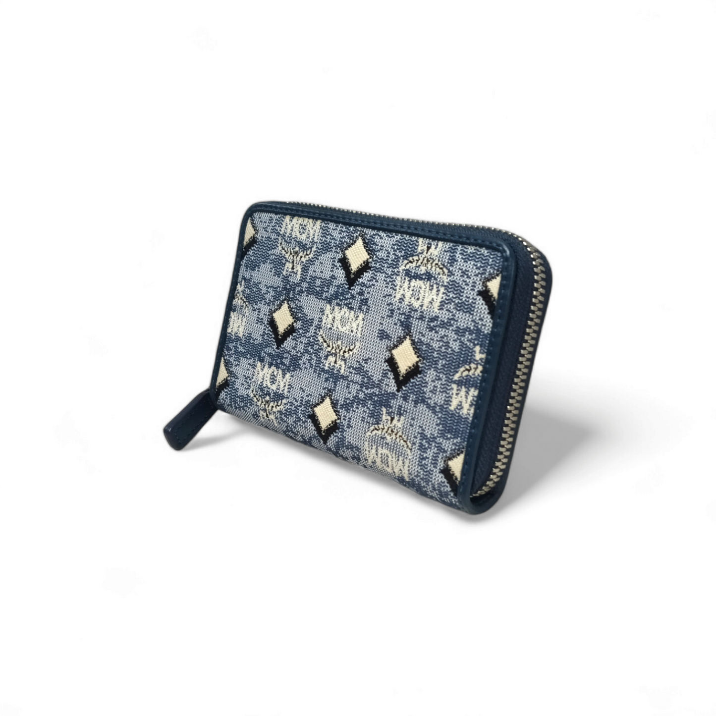 MCM Wallet MXL CATA01 LU001 Blue Rank B