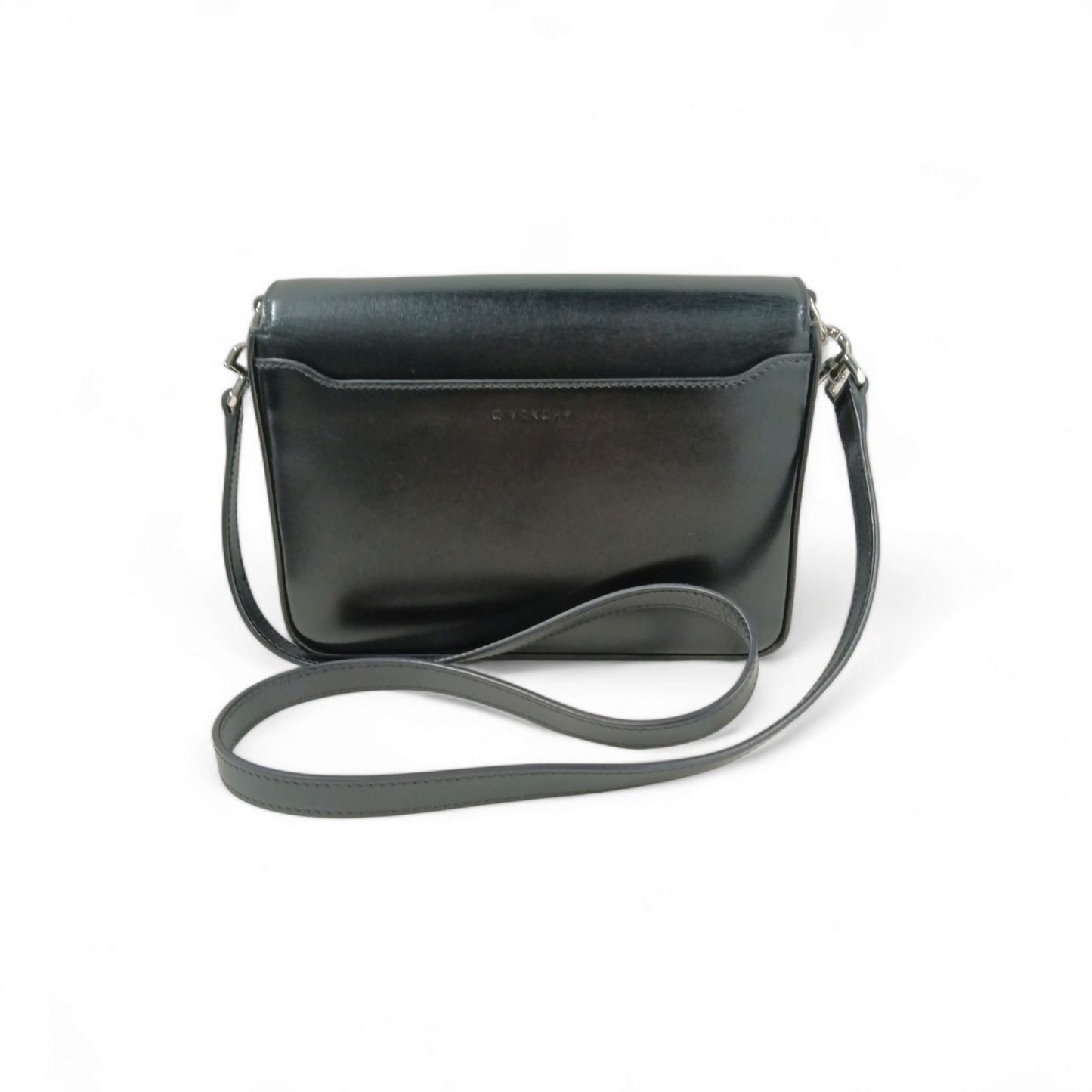 GIVENCHY Shoulder Bag Black EF A 0271 Rank B