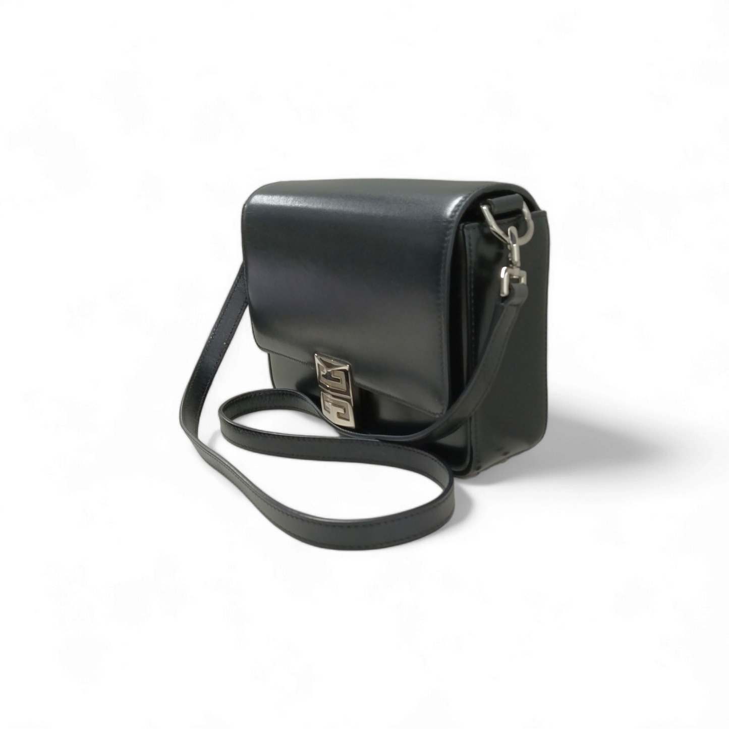 GIVENCHY Shoulder Bag Black EF A 0271 Rank B