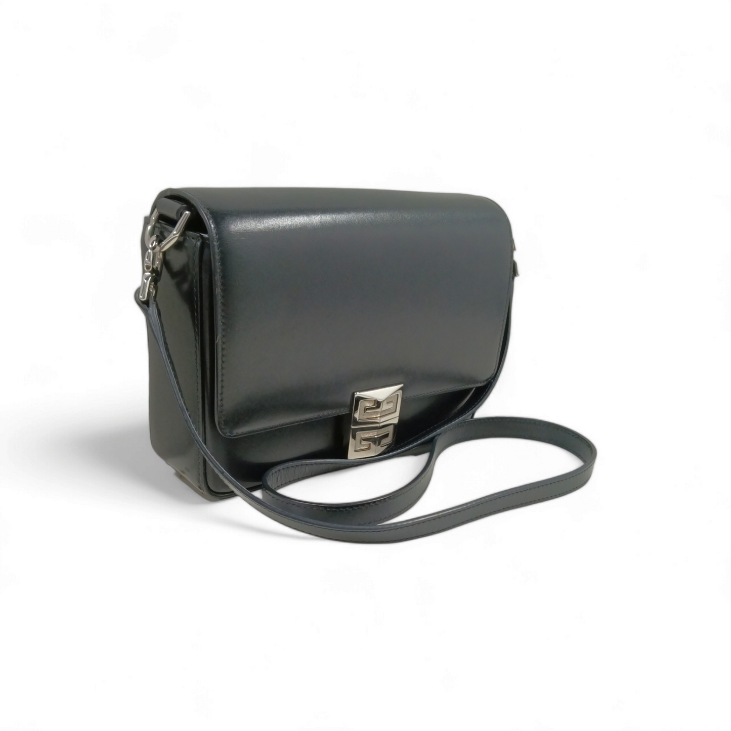 GIVENCHY Shoulder Bag Black EF A 0271 Rank B