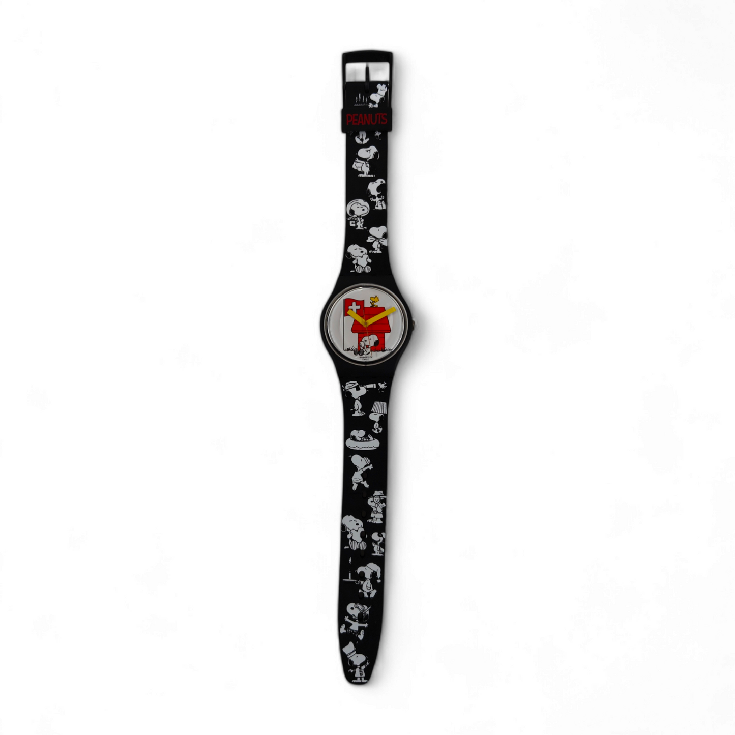 SWATCH Wrist Watch S028Z107 Peanuts Swatch Watch Rank A