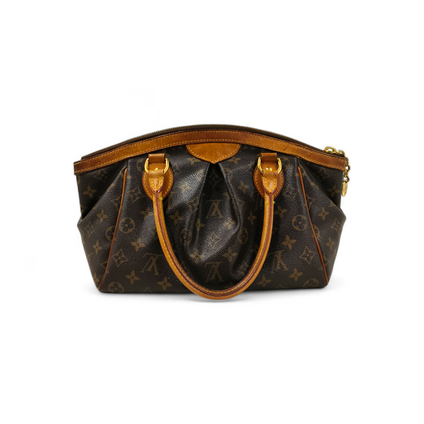 LOUIS VUITTON Handbag Tivoli PM M40143 Brown *Damage/Stain VI2110 Rank C