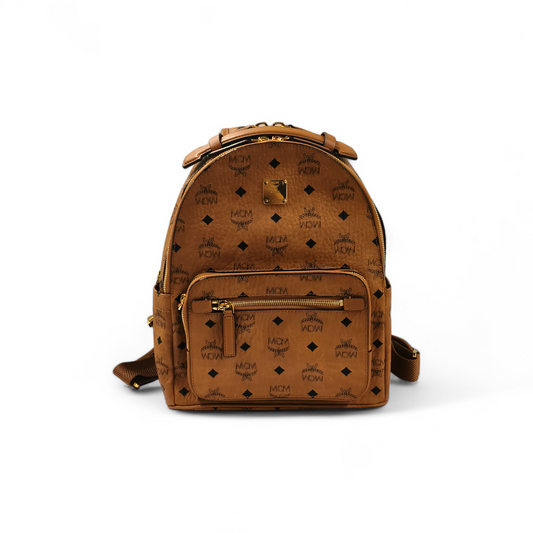 MCM Backpack MMKASVE11C0001 Brown Rank A