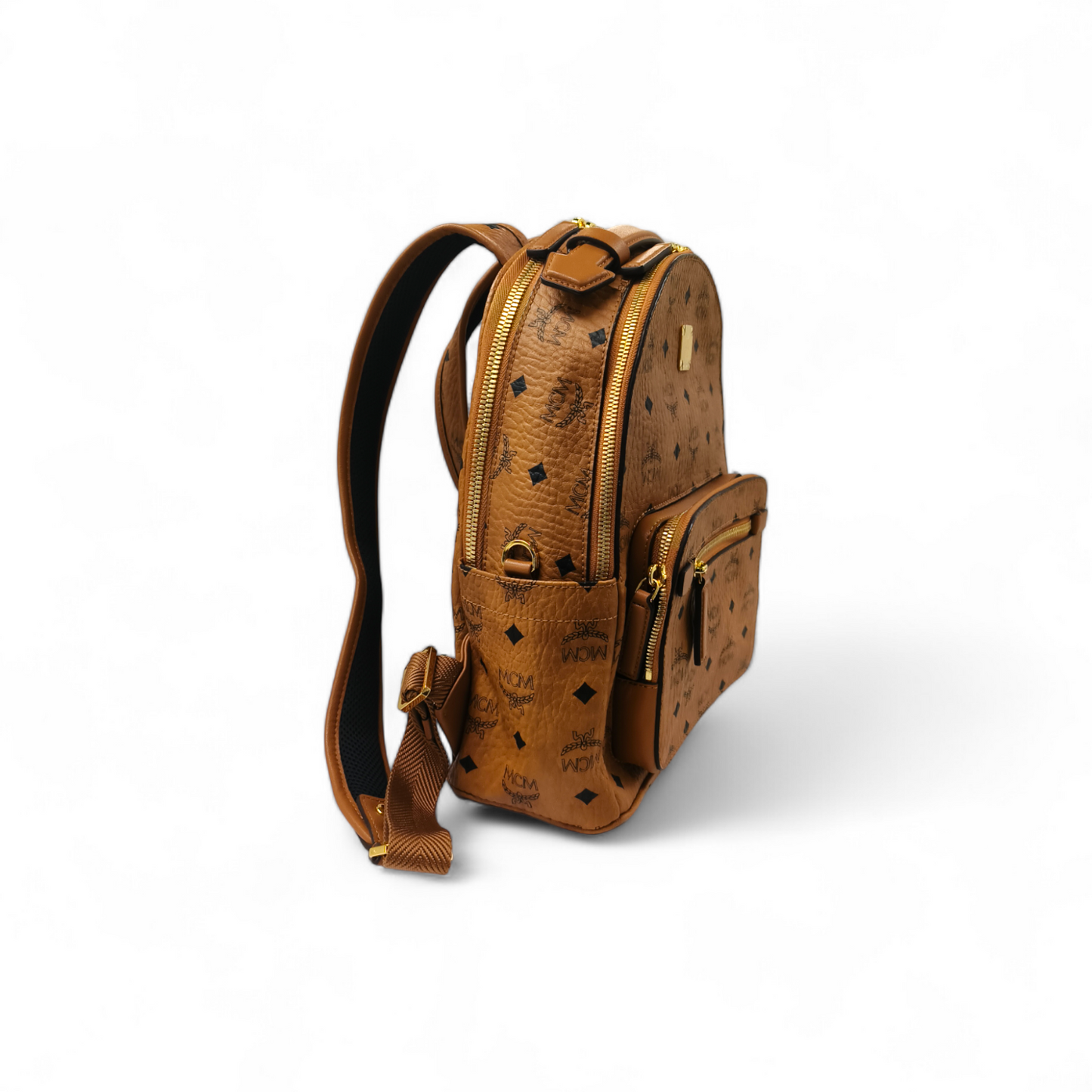 MCM Backpack MMKASVE11C0001 Brown Rank A