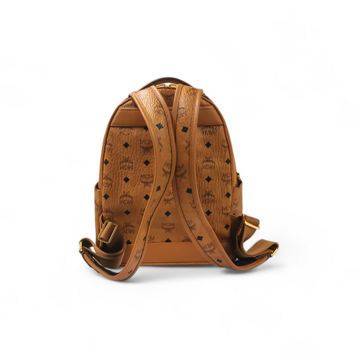 MCM Backpack MMKASVE11C0001 Brown Rank A