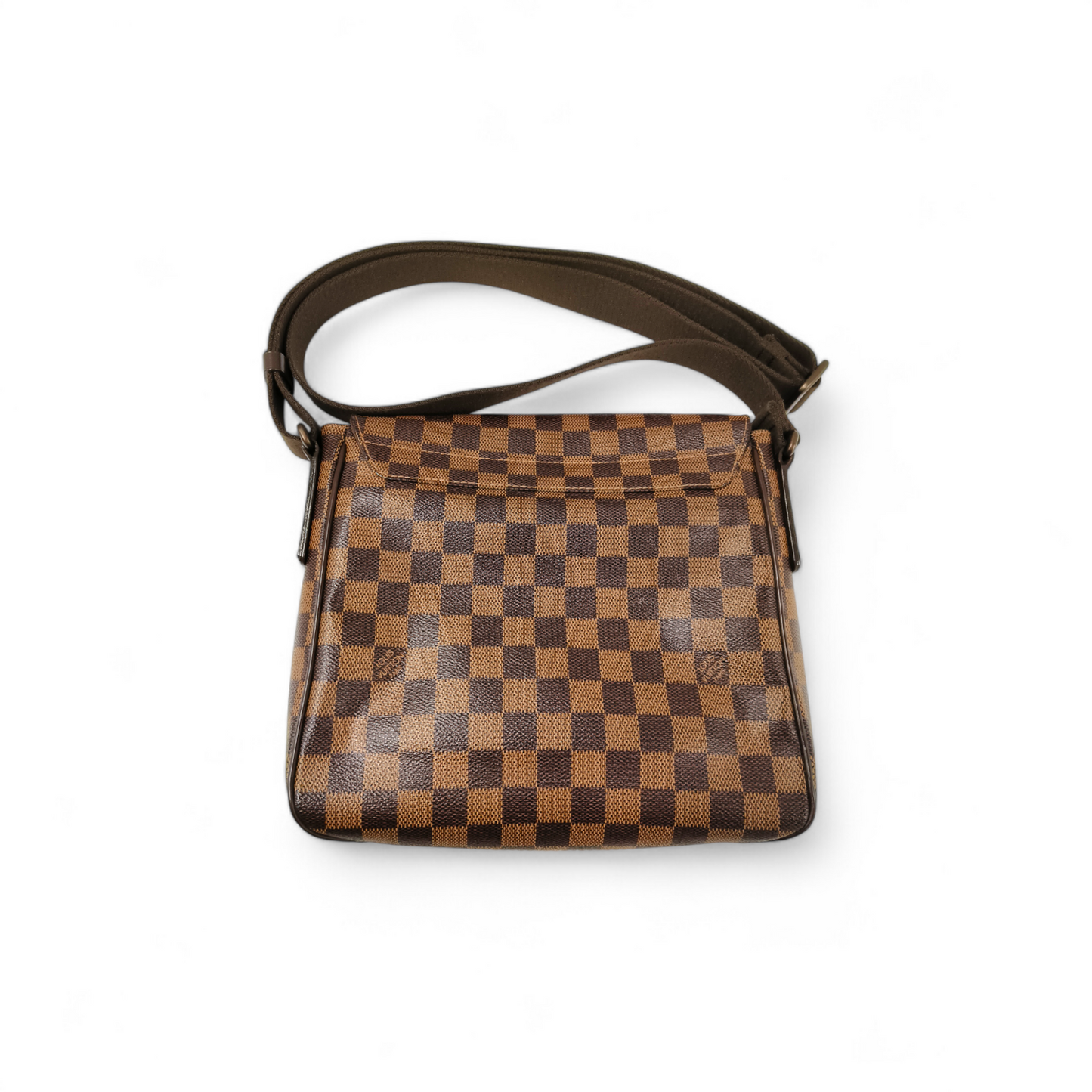 LOUIS VUITTON Shoulder Bag DAMIER N41213 Brown *Stain* FL4104 *MAGNET BROKEN* Rank B