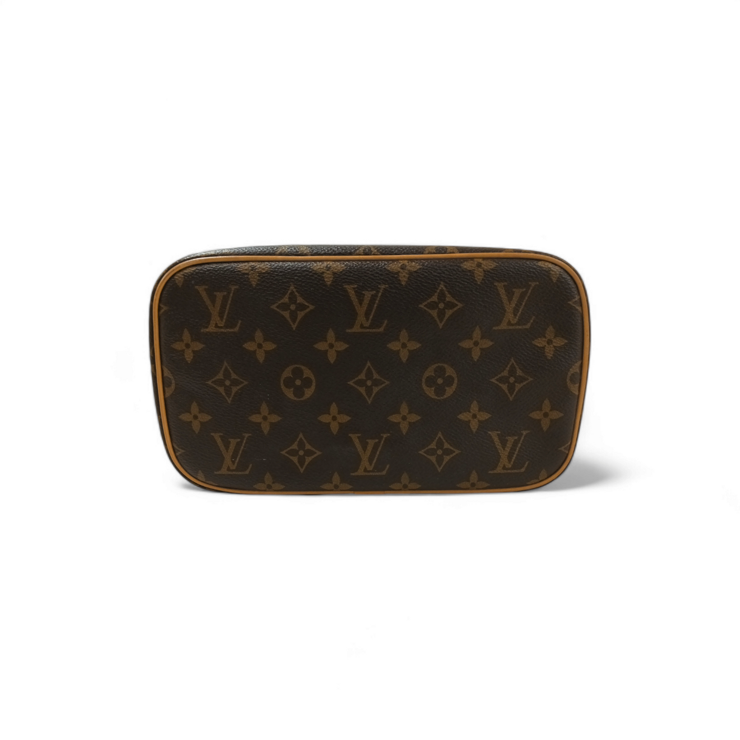 LOUIS VUITTON Box Bag Nice Vanity M42265 Brown PL4149 Rank A