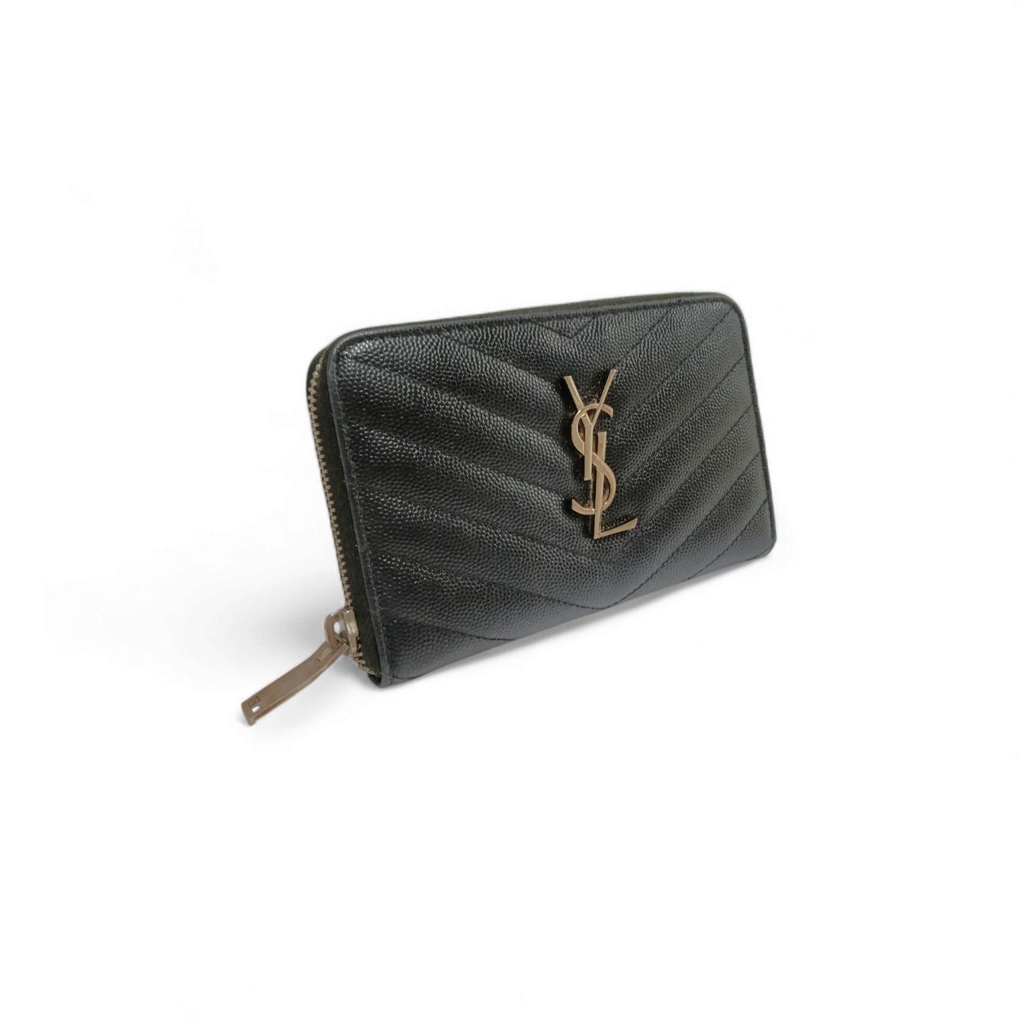 Yves Saint Laurent Wallet 481407 B0W02 1000 Black Rank B