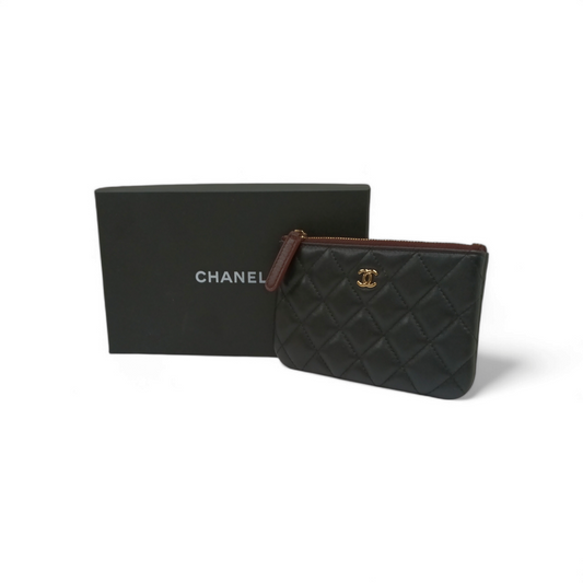 CHANEL Pouch 0 CASE Black 28960747 Rank A