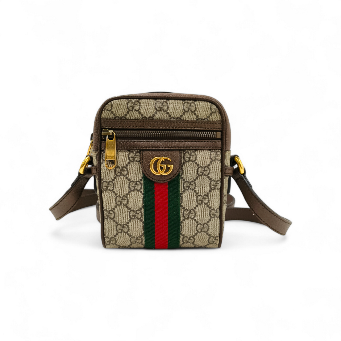 GUCCI Shoulder Bag 598127 520981 Brown *small damage* Rank B