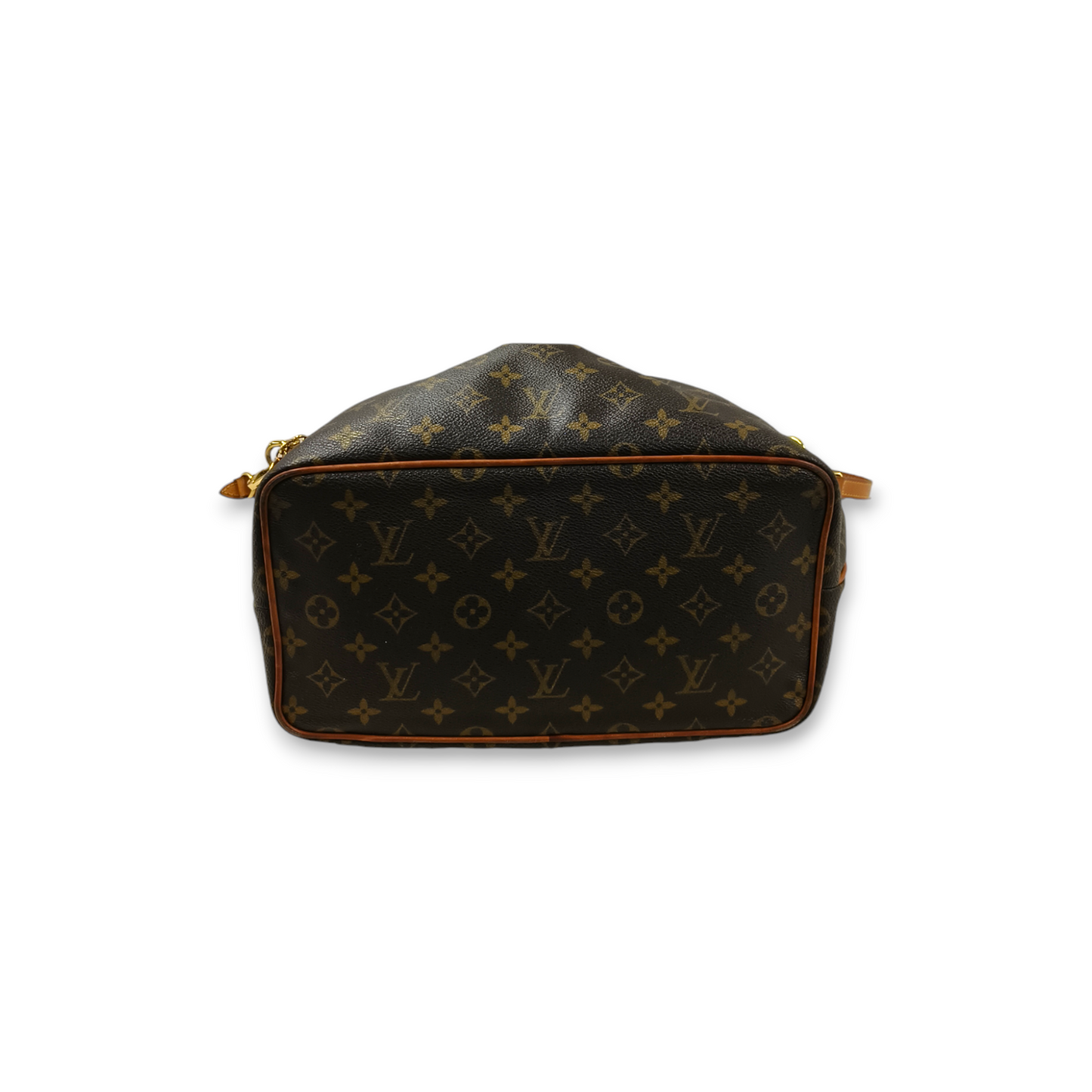 LOUIS VUITTON 2WAY Bag Monogram M40145 Brown *Stain/Scratch* VI1029 Palermo PM Rank BC