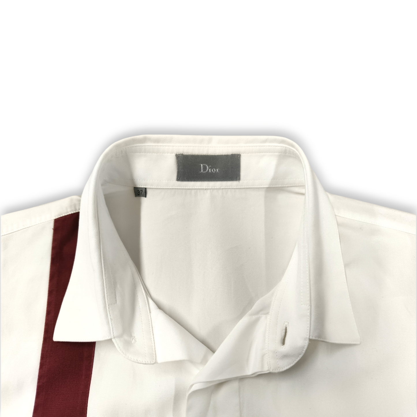 Christian Dior Shirt Size37 Mens White *Stain* 433C574V1581 Rank B